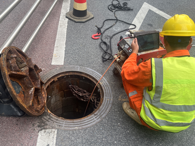 栖霞街市政管道内窥检测